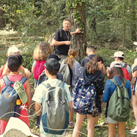 Sortie scolaire à la Sainte Baume